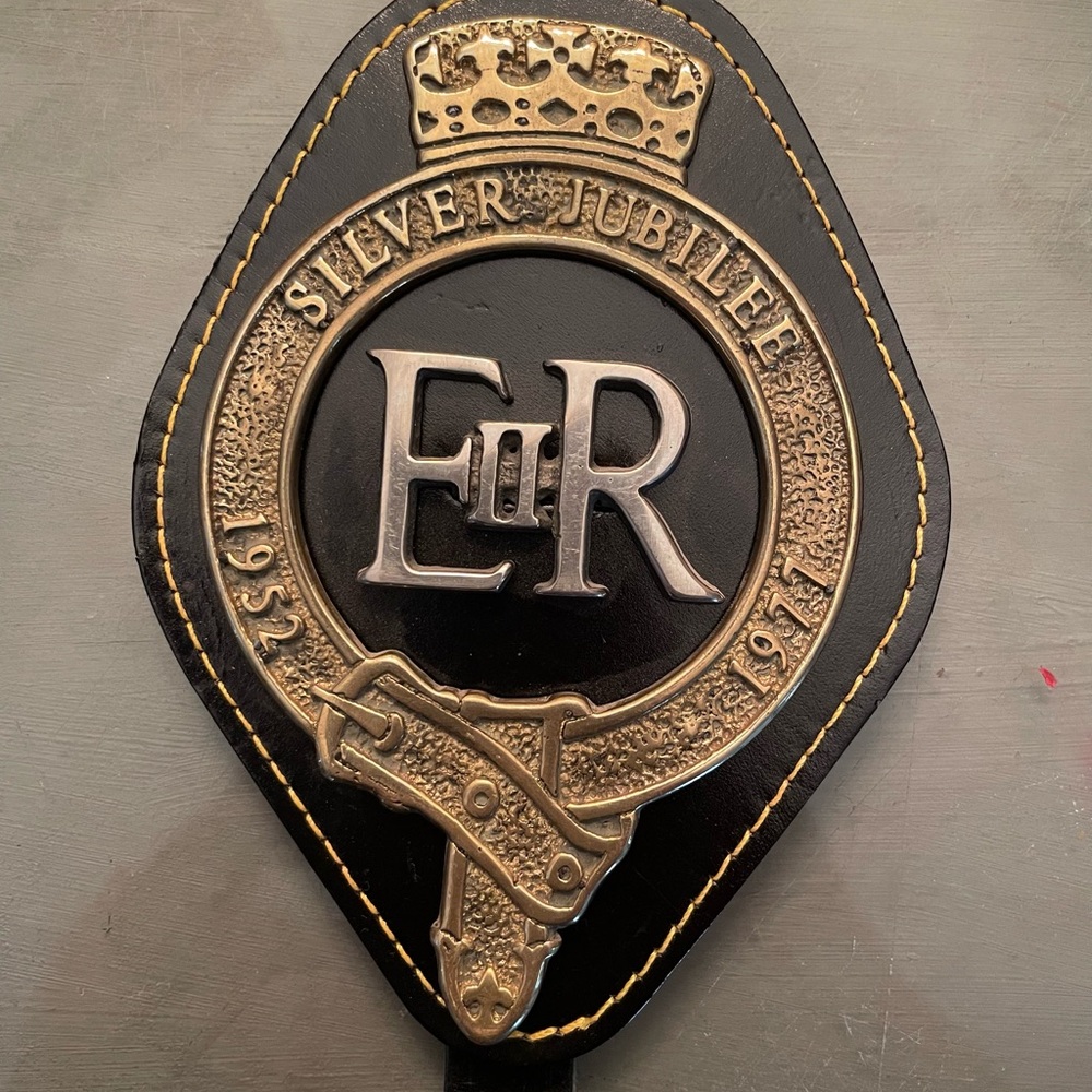 Horse Brass  Emblem Queen Elizabeth Jubilee Made in England